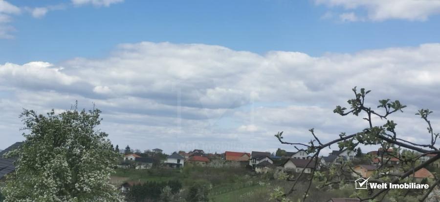 Teren intravilan in Feleacu-Cluj, cu utilitati,  priveliste frumoasa - 2