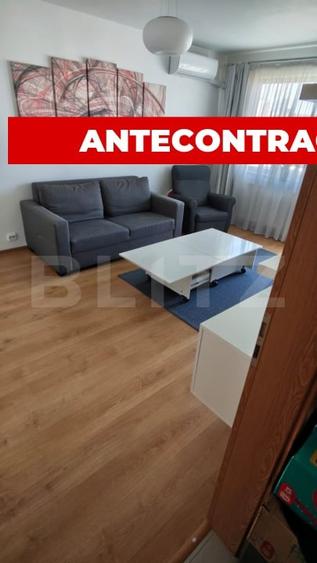 Apartament cu 2 camere decomandat, mobilat în Tractorul