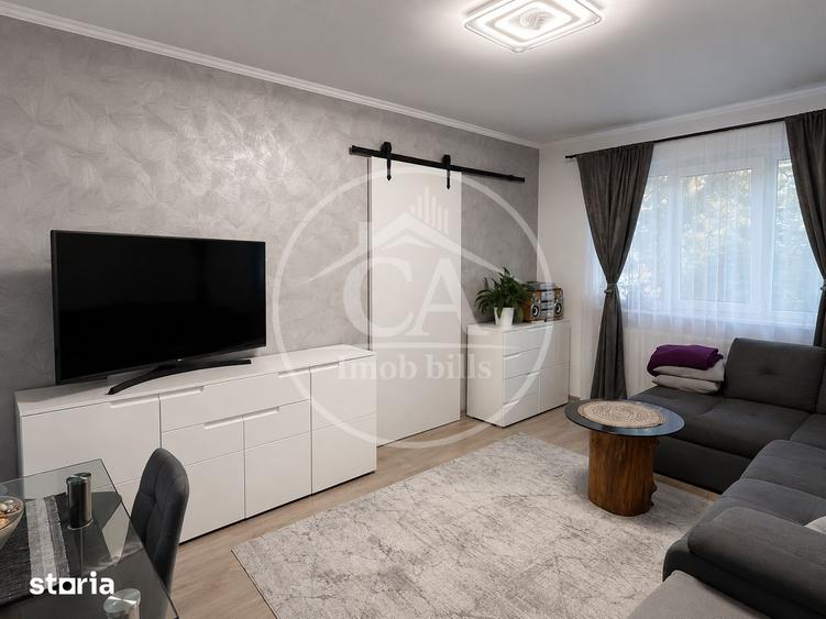 Apartament cu 3 camere semidecomandat în Rogerius