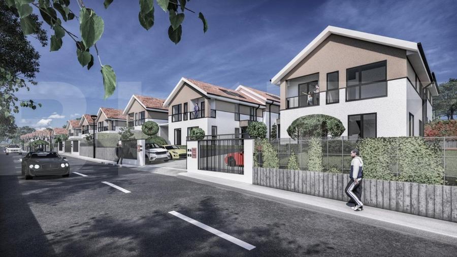 Casă individuală cu 5 camere cu Teren 265 Mp în Exterior Nord
