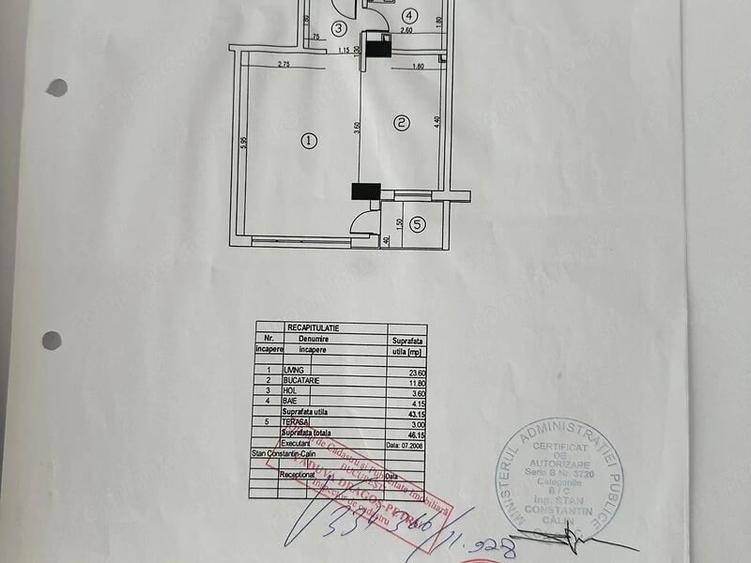 Garsonieră decomandată în Valea Oltului