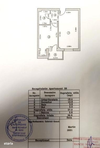 2 Camere | Bloc 2021 | Decomandat | Mobilat & Utilat | Ideal Locuinta - 2