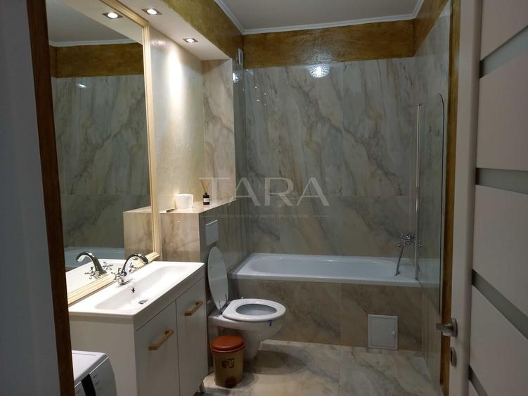 Apartament cu 2 camere semidecomandat, mobilat în Florești