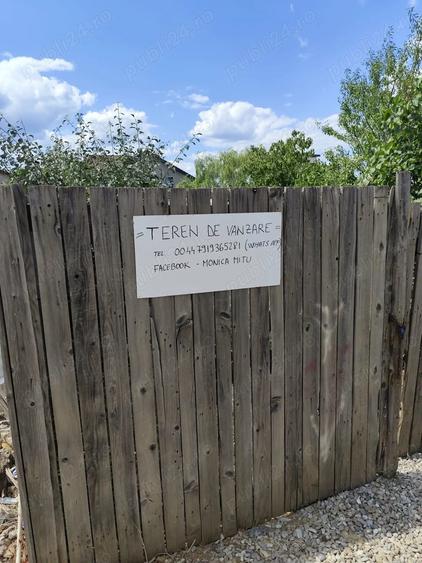 Teren de 522 mp, în Schela