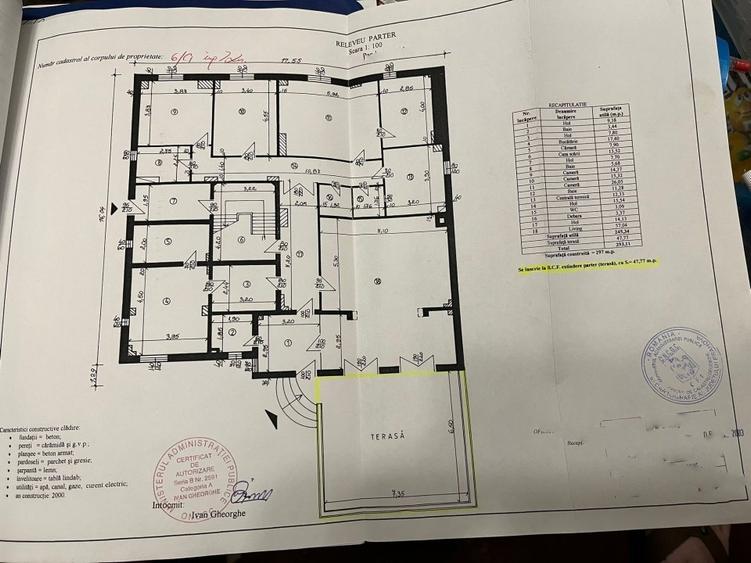 Casă individuală cu 13 camere cu Garaj în Sud-Vest