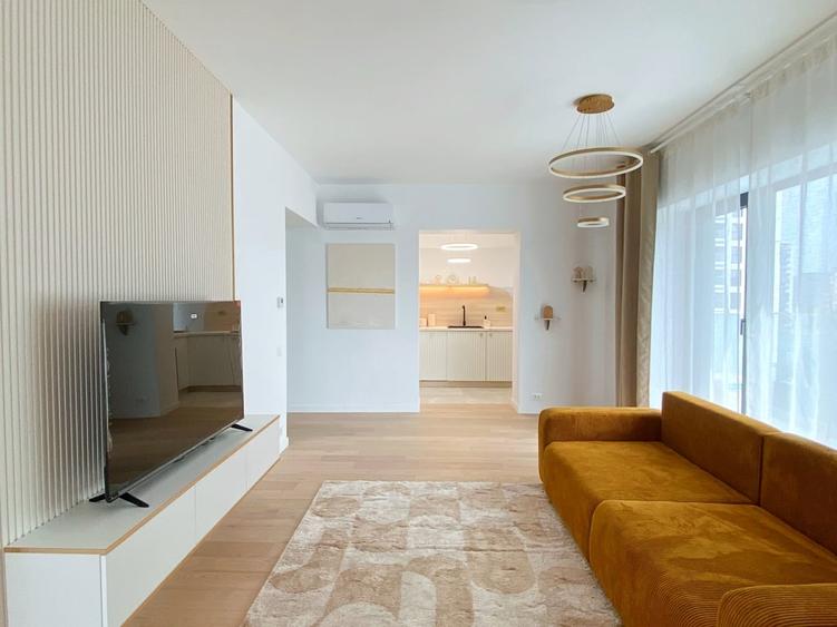 Apartament cu 2 camere semidecomandat, mobilat în Cotroceni