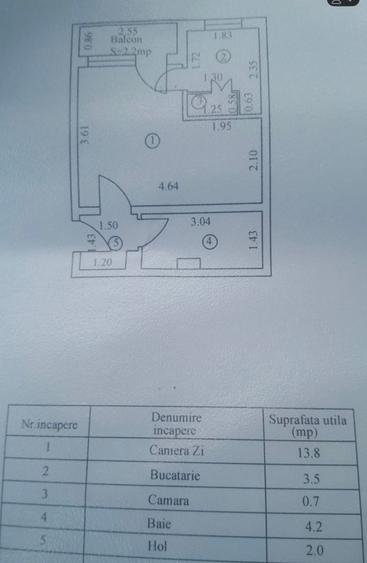 Garsonieră semidecomandată în Dorobanți