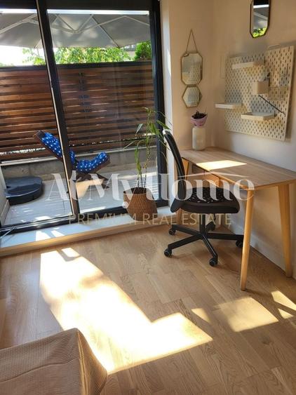 Apartament cu 2 camere semidecomandat, mobilat în Herăstrău