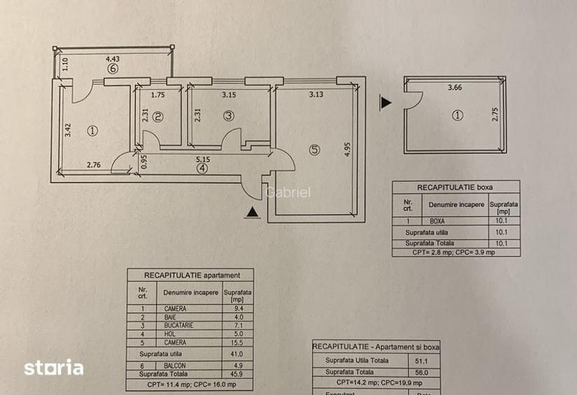 Apartament 2 camere Targu-Neamt