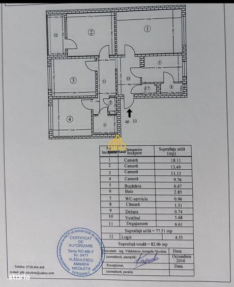 Apartament cu 4 camere decomandat în Prelungirea Ghencea