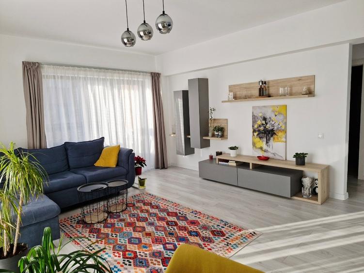 Apartament cu 2 camere decomandat, mobilat în Tunari