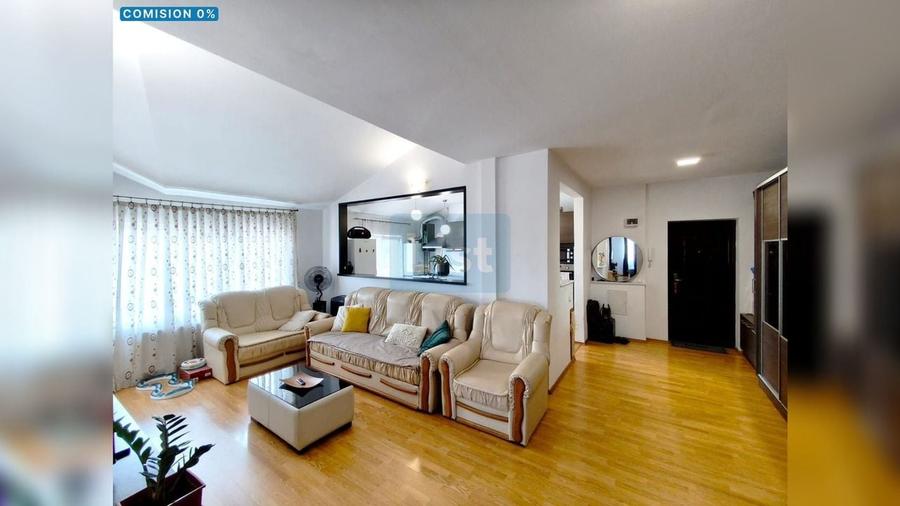Apartament cu 2 camere semidecomandat, mobilat în Andrei Mureșanu