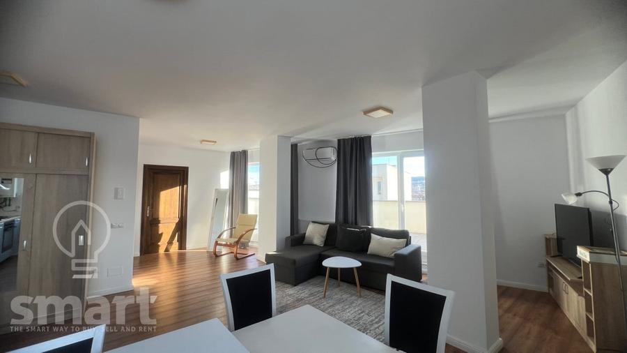 Apartament cu 3 camere semidecomandat, mobilat în Mărăști