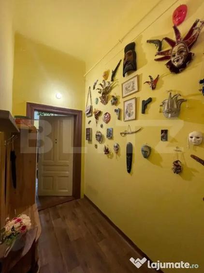 Apartament cu 2 camere semidecomandat, mobilat în Central