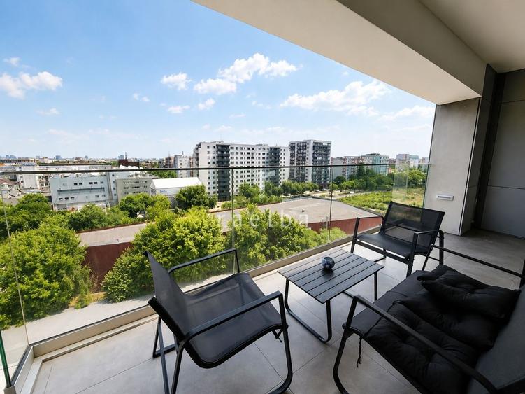 Apartament cu 2 camere semidecomandat, mobilat în Grozăvești