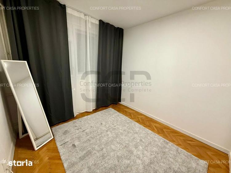 Apartament cu 3 camere semidecomandat, mobilat în Vitan