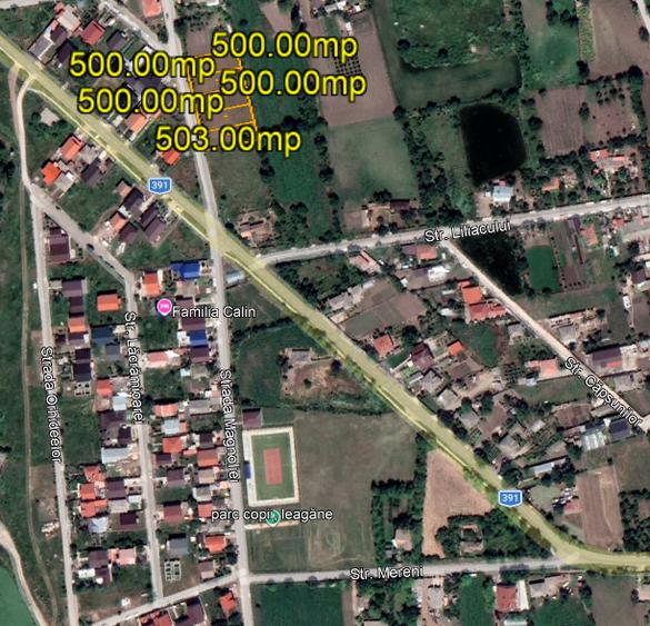 Teren Construcții intravilan de 500 mp, în Topraisar