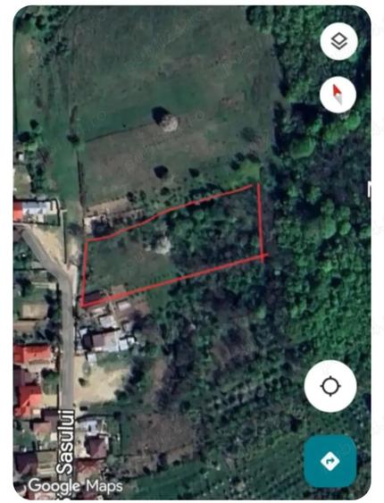 Teren de 3500 mp, în Viforâta