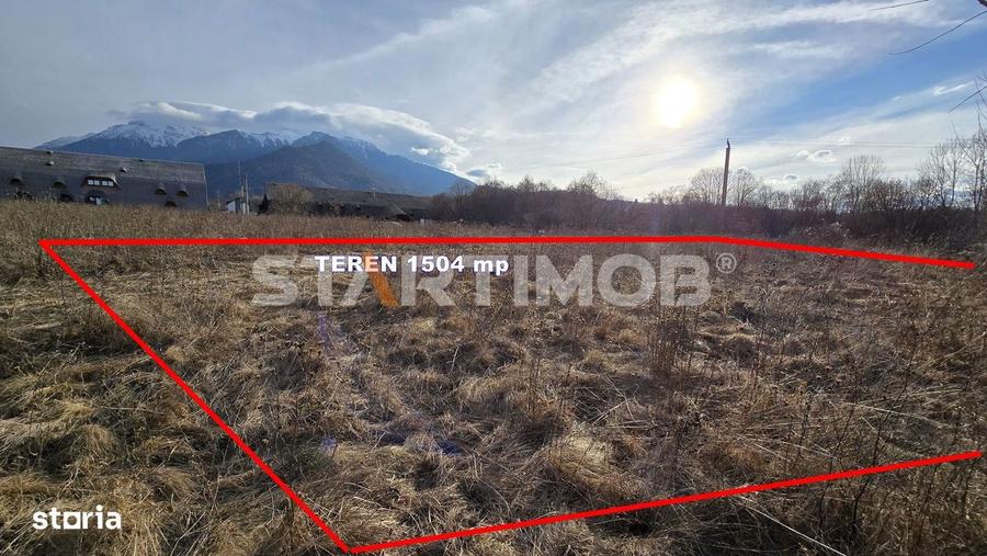 Teren cu autorizatie de constructie Rasnov Glajarie - 1