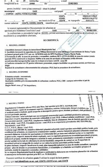 Viticulori, intrare prin Pacurari sau Aleea M. Sadoveanu, 2820 mp - 12