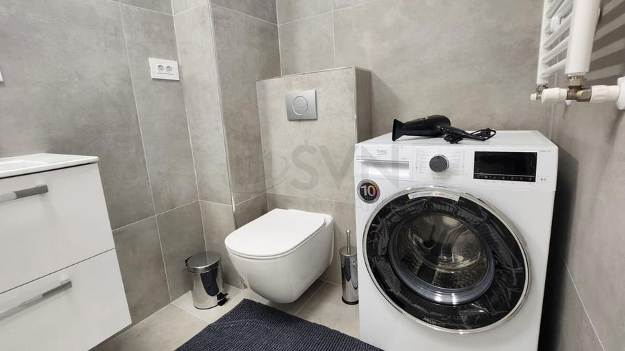 Apartament cu 2 camere semidecomandat, mobilat în Pipera