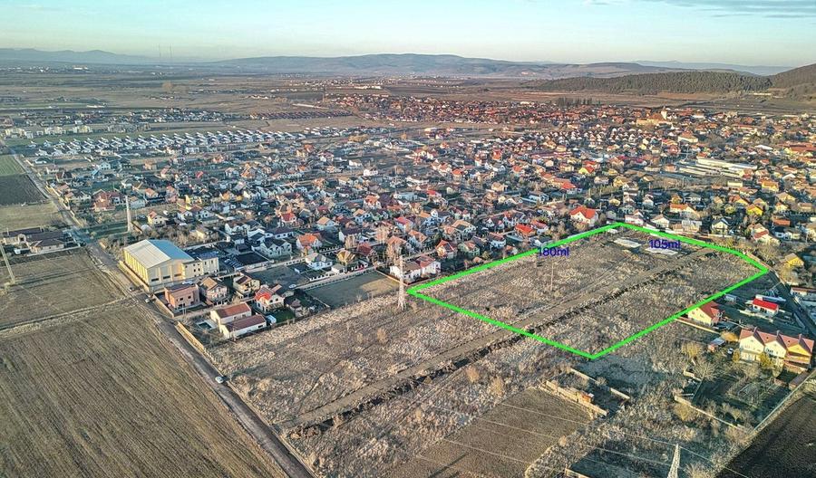 Teren Construcții intravilan de 19000 mp, în Sânpetru