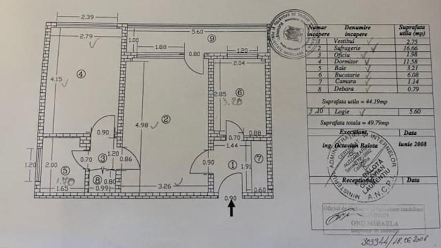 2 camere Bd. Basarabia, aproape de metrou, parc, vedere superba! - 1