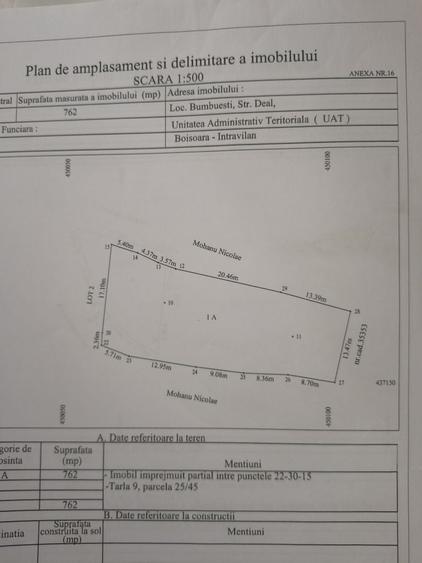 Spațiu comercial, în Blănoiu