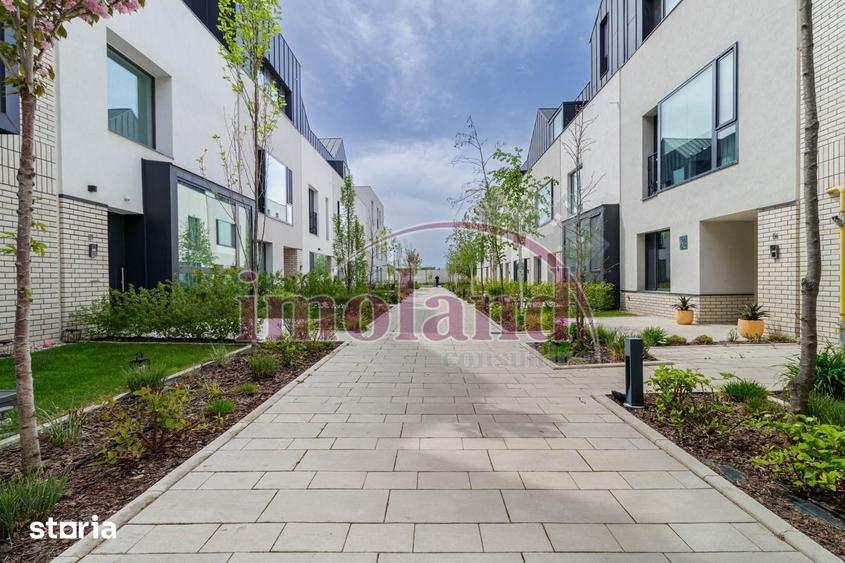 Vanzare - Townhouse 6 camere - mobilat + 2 locuri parcare Avalon Estat - 6