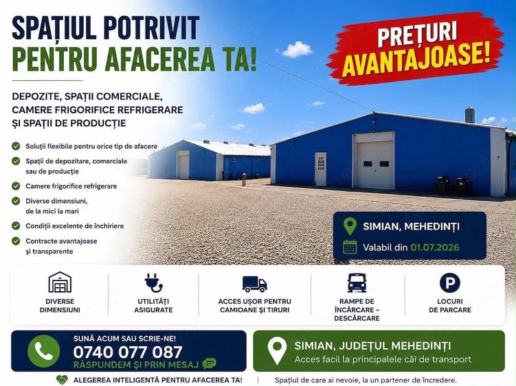 Spațiu comercial, de 500 mp, în Exterior Vest