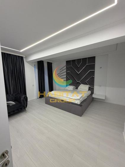 Penthouse cu 3 camere decomandat, mobilat în Theodor Pallady