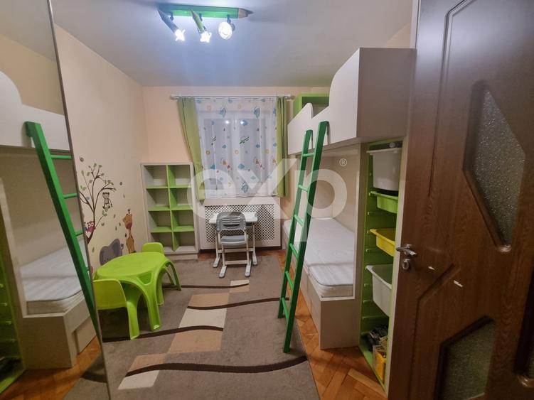 Apartament cu 3 camere semidecomandat, mobilat în Gheorgheni