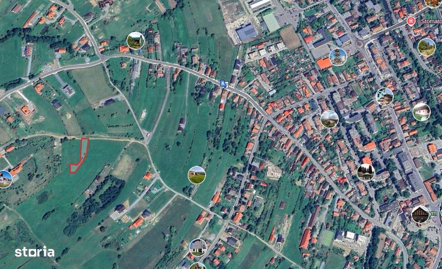 Teren de 1065 mp, în Central