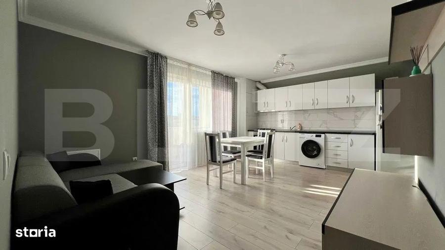 Apartament cu 3 camere, mobilat în Florești