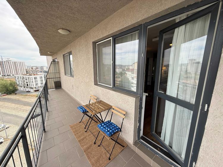 Apartament cu 2 camere semidecomandat în Central