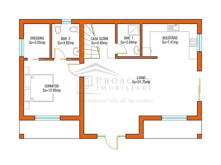 Casă cu 4 camere cu Teren 300 Mp în Ipotești