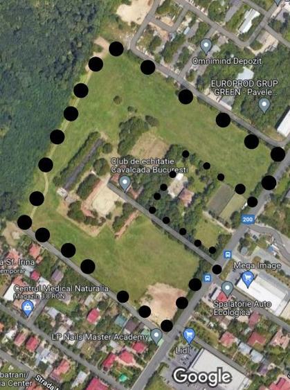 Teren Construcții intravilan de 72600 mp, în Est