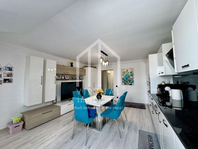Apartamet cu 3 camere, 61mp utili+2 balcoane, etaj 3, mobilat Selimbar - 12