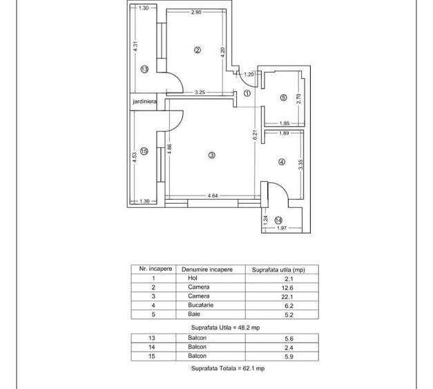 Exclusiv - Apartamente finalizate 2 camere și 3 camere -Loc parcare - 2