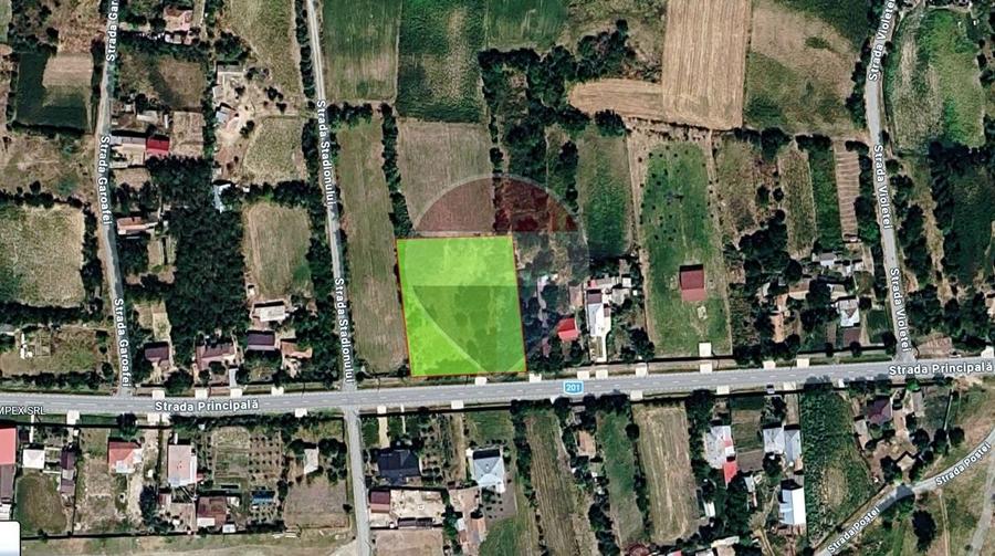 Teren Construcții intravilan de 2770 mp, în Axintele
