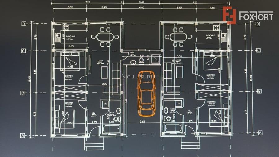 Duplex cu 3 camere, despartit prin baie si pod mansardabil - Calea Urseni