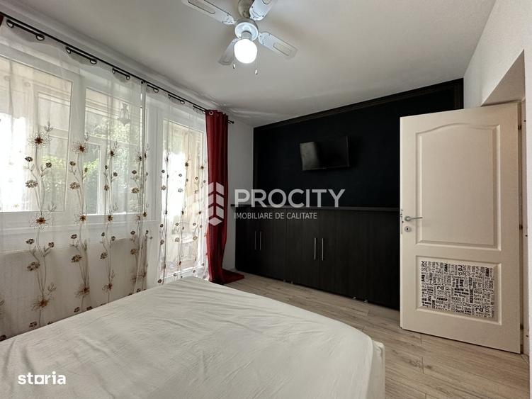 Apartament cu 2 camere semidecomandat în Rediu