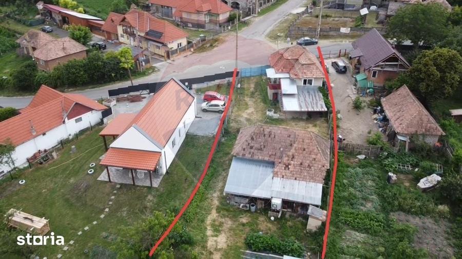 Casă cu 3 camere cu Teren 1550 Mp în Tureni