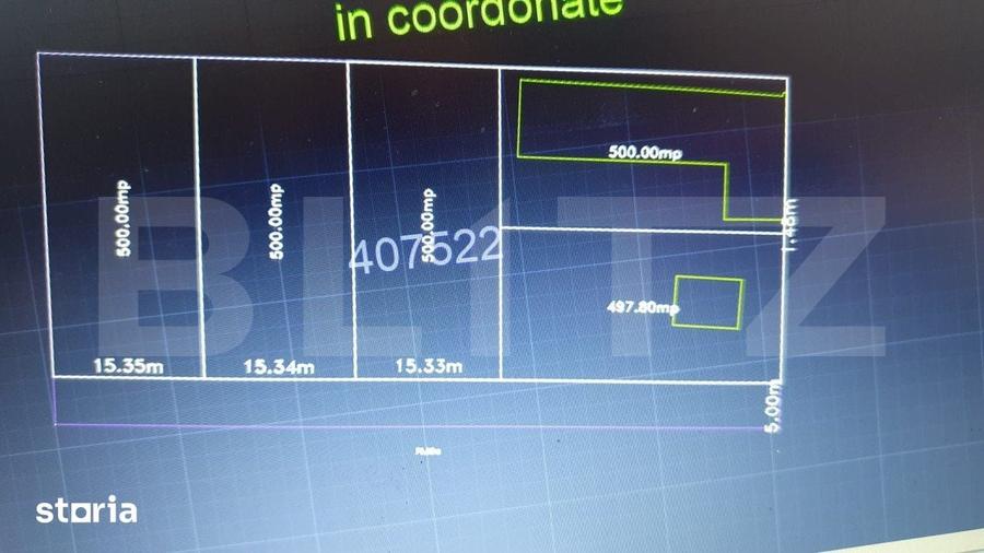 Teren intravilan, 500 mp, zona Beregsau Mare - 1