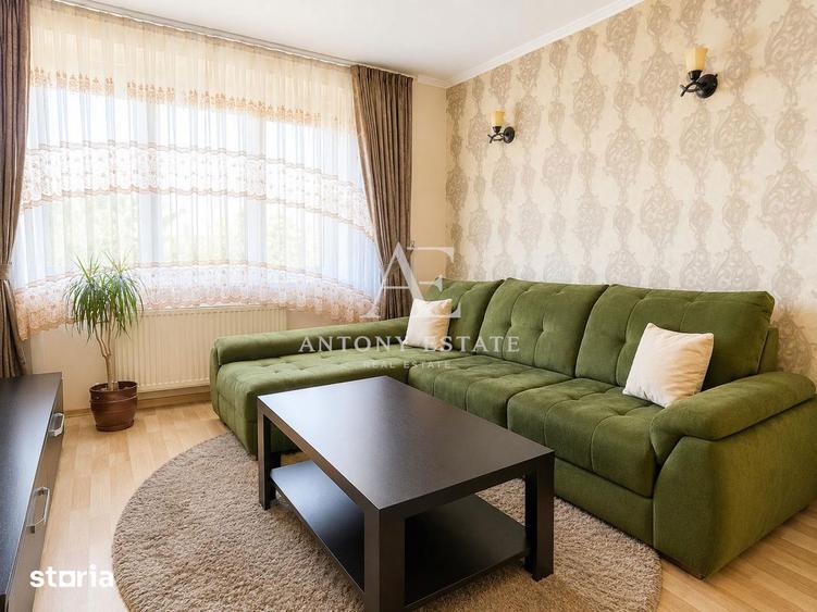 Apartament cu 4 camere decomandat, mobilat în Decebal