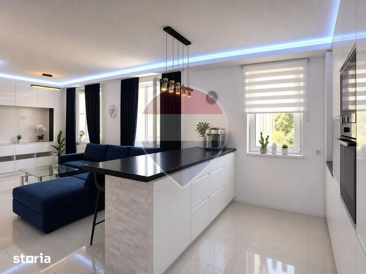 Apartament cu 2 camere, mobilat în Florești — fotografia 3