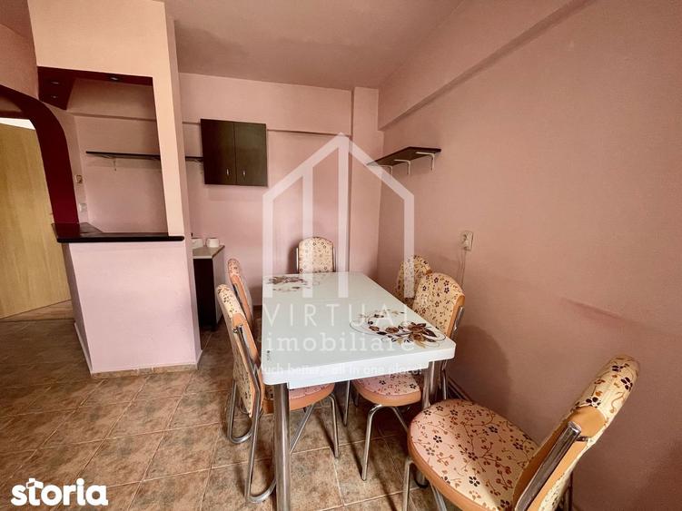 Apartament cu 2 camere decomandat, mobilat în Mihai Viteazul