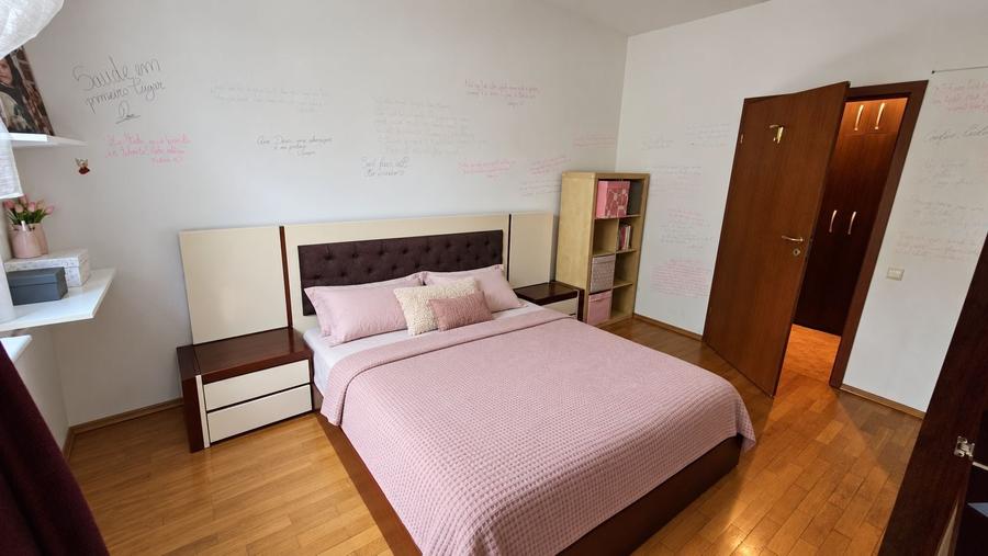 Apartament cu 3 camere decomandat, mobilat în Vatra Luminoasă