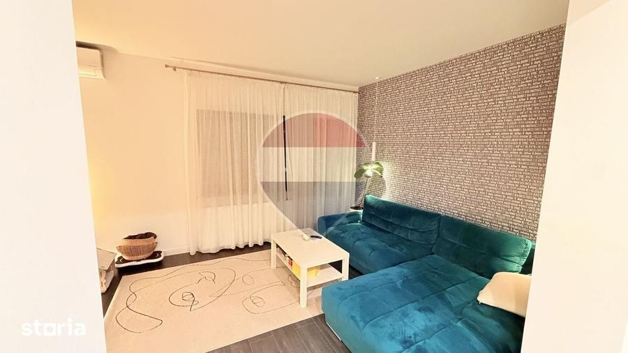 Apartament cu 2 camere semidecomandat, mobilat în Moara de Vânt