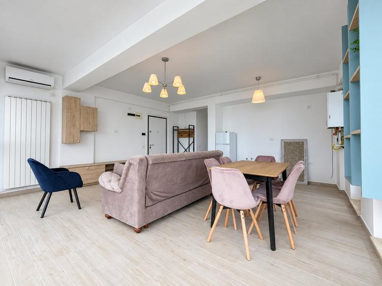 Apartament cu 2 camere decomandat, mobilat în Nord